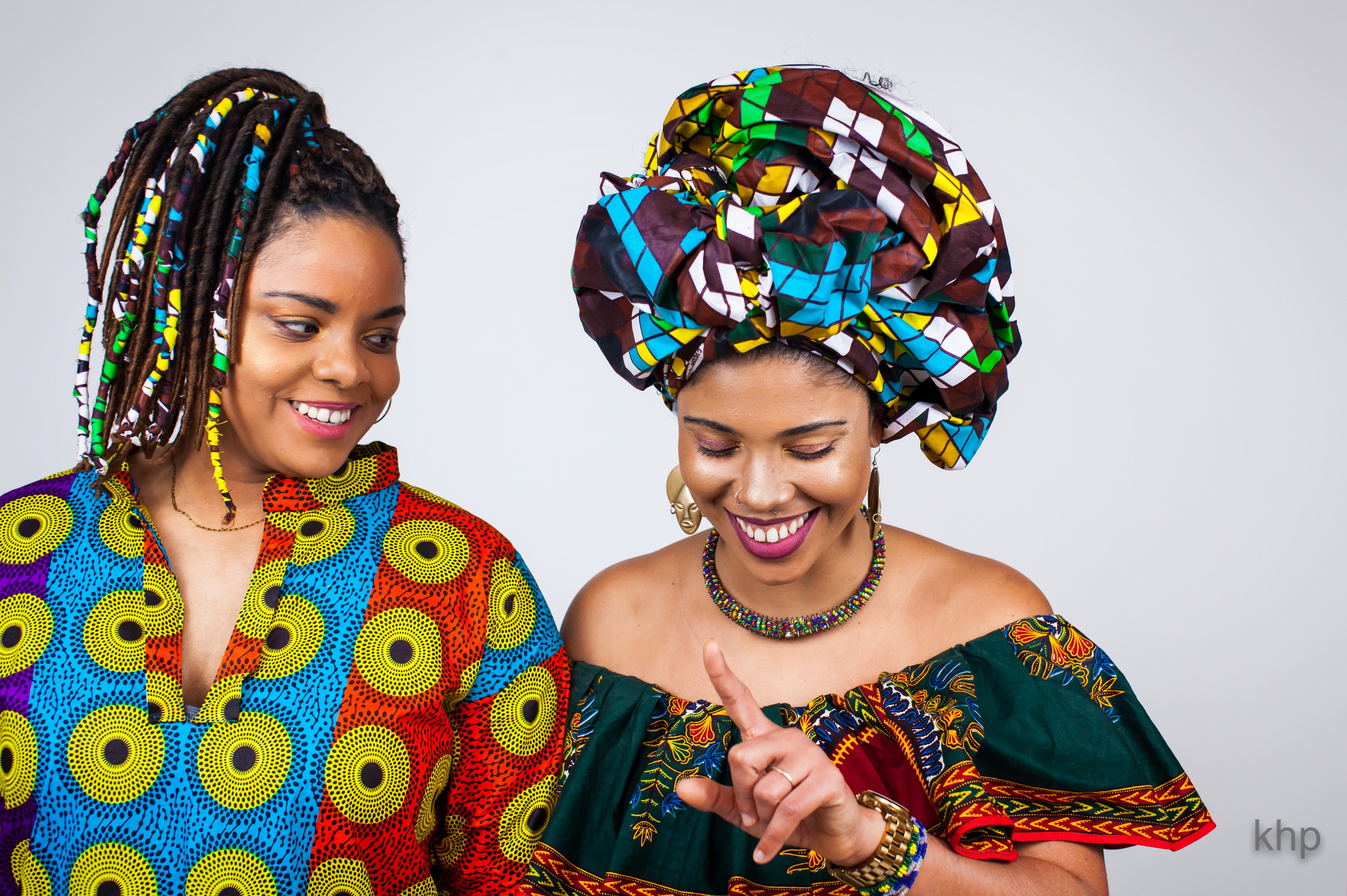 Cuban-Canadian musicians Elizabeth Rodriguez and Magdelys Savigne of the band OKAN